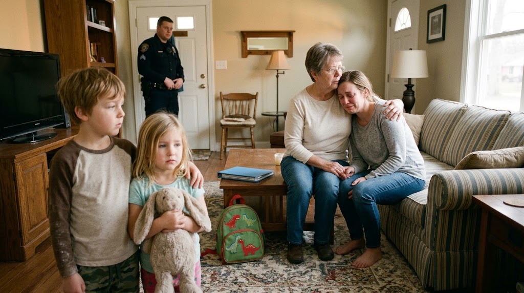 Женщина посидела с внуками один день — после того как она отлучилась на 10 минут, ей стало страшно позволить их матери вернуться.